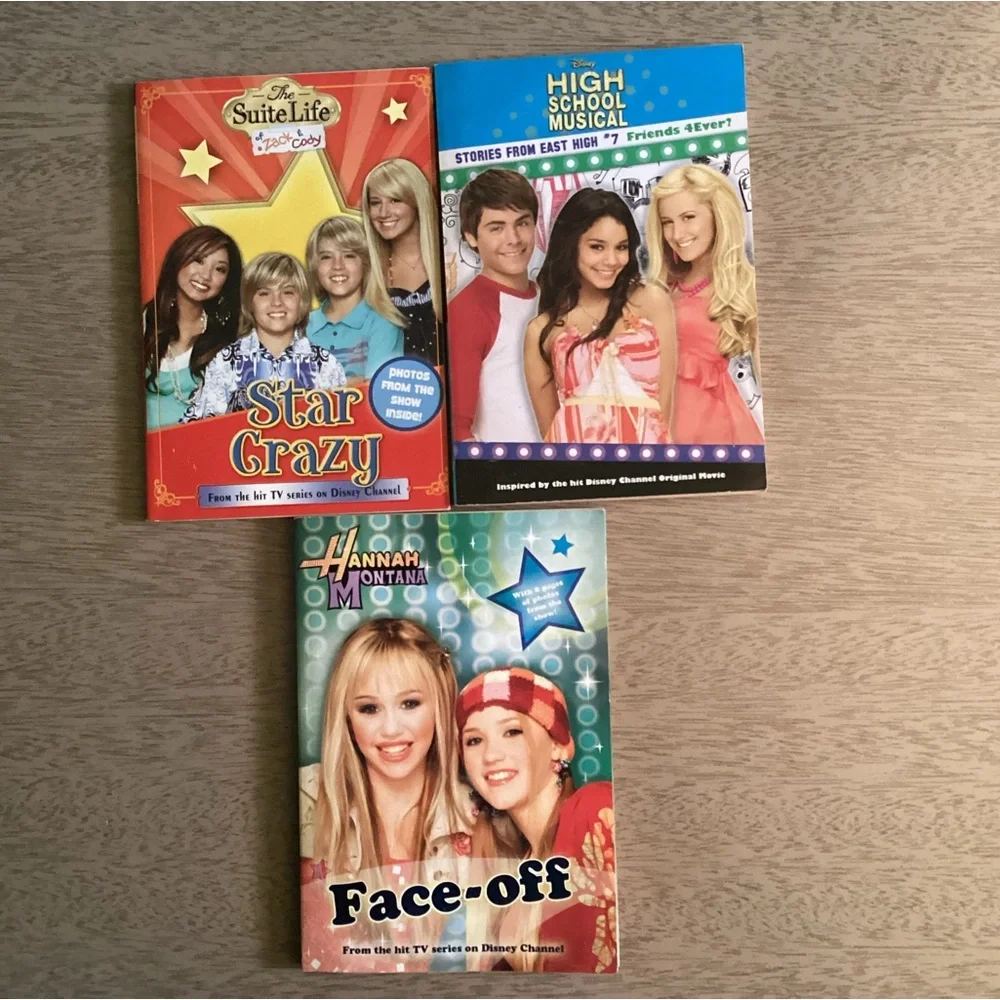 Three Disney Channel Books - Picture 1 of 10